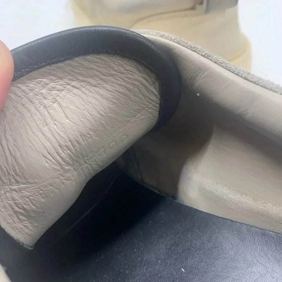 Fear Of God FOG Lace Up Seventh Suede Platform Sneakers Light Gray Size 41 US 8 - Picture 9 of 12